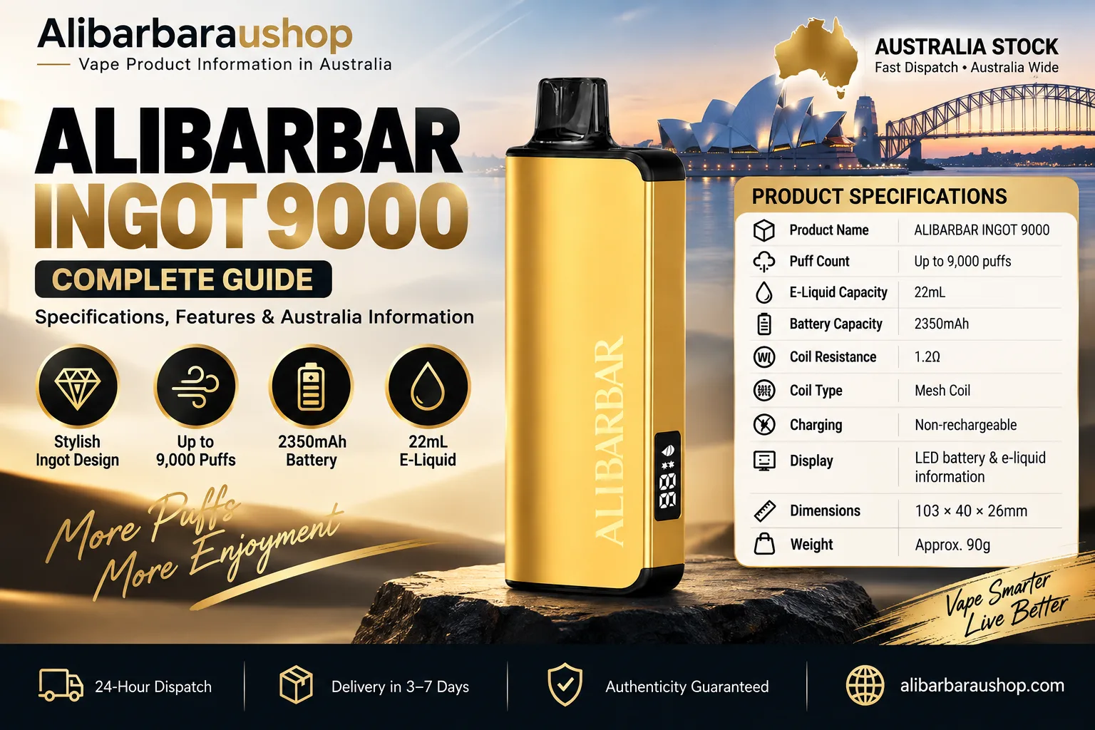 ALIBARBAR 9000 Complete Guide: Specifications, Features & Australia Information